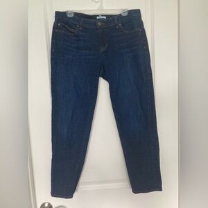 Eileen Fisher Dark Wash Denim Blue Jeans Women’s size 10
